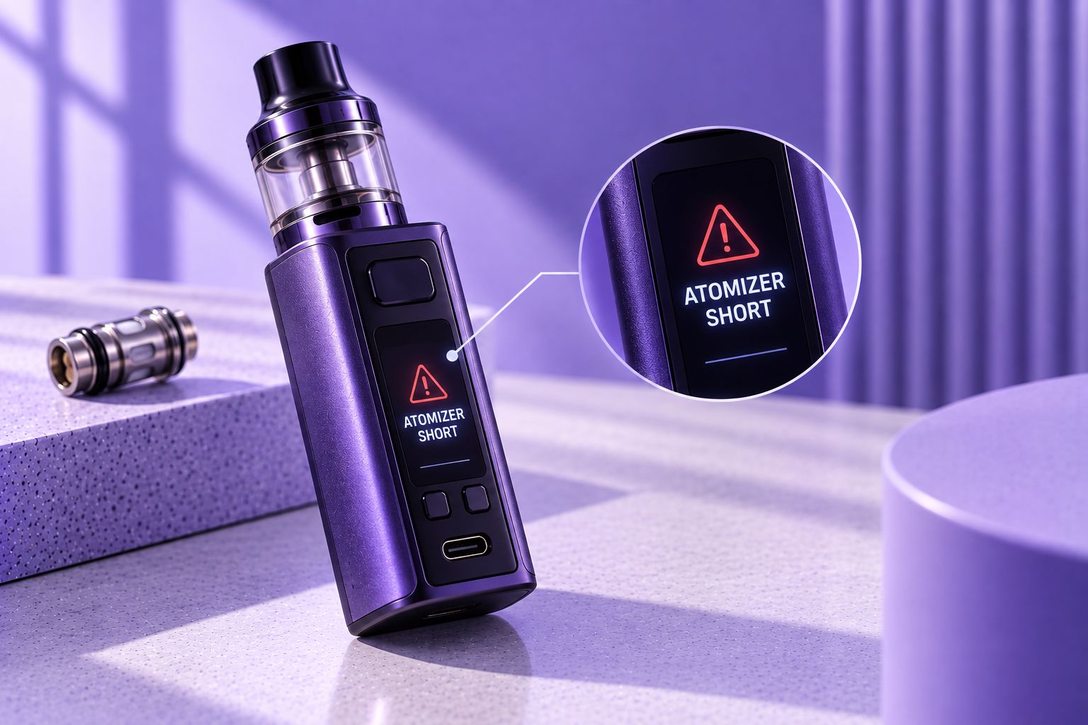 Why Does My Vape Say “Short” or “Atomizer Short”?