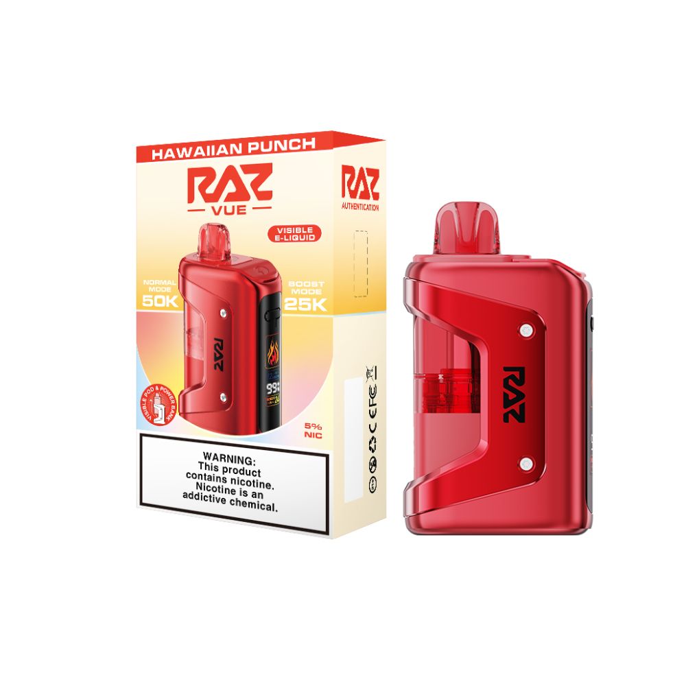 Raz Vue 50K Disposable + Power Dock - Hawaiian Punch With Packaging
