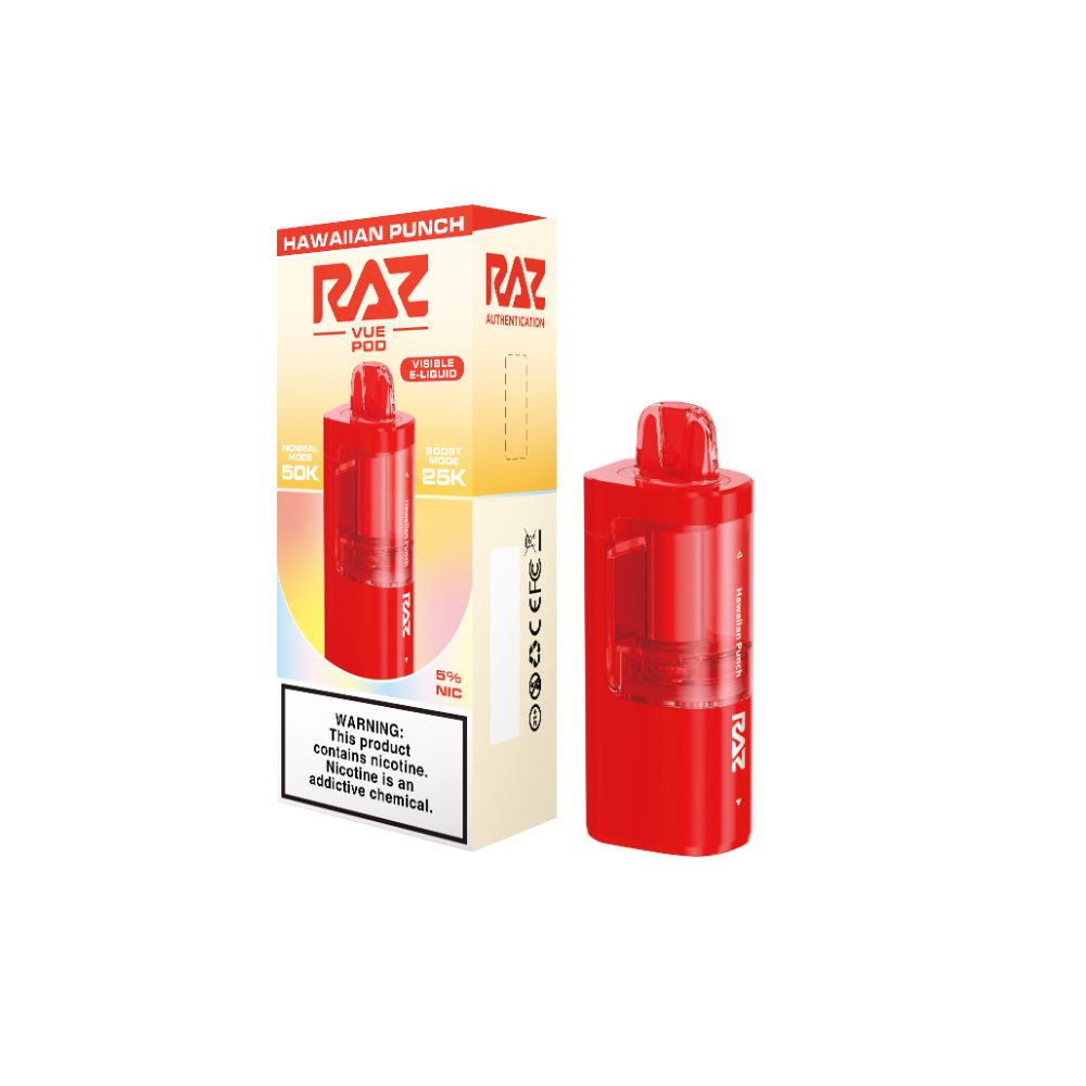 Raz Vue 50K Disposable + Pod Group - Hawaiian Punch With Packaging