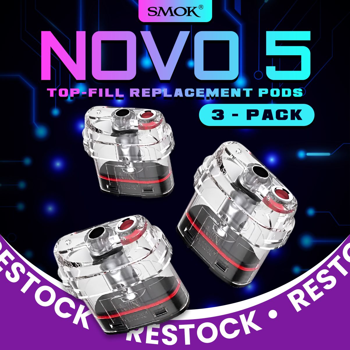smok-novo-5-top-fill-replacement-pods-3-packs