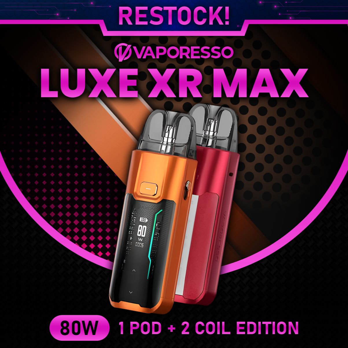 vaporesso-luxe-xr-max-80w-1-pod+2-coil-edition