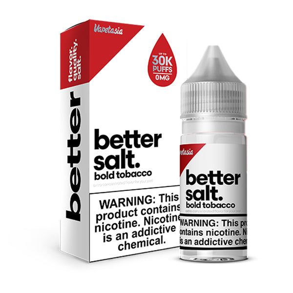 Vapetasia Better Salts - Bold Tobacco - 30mL Salts thumbnail