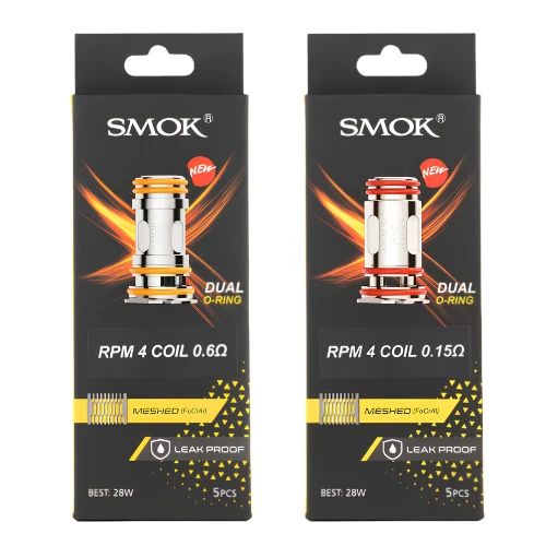 SMOK RPM 4 Replacement Coils 5-Pack Group Photo