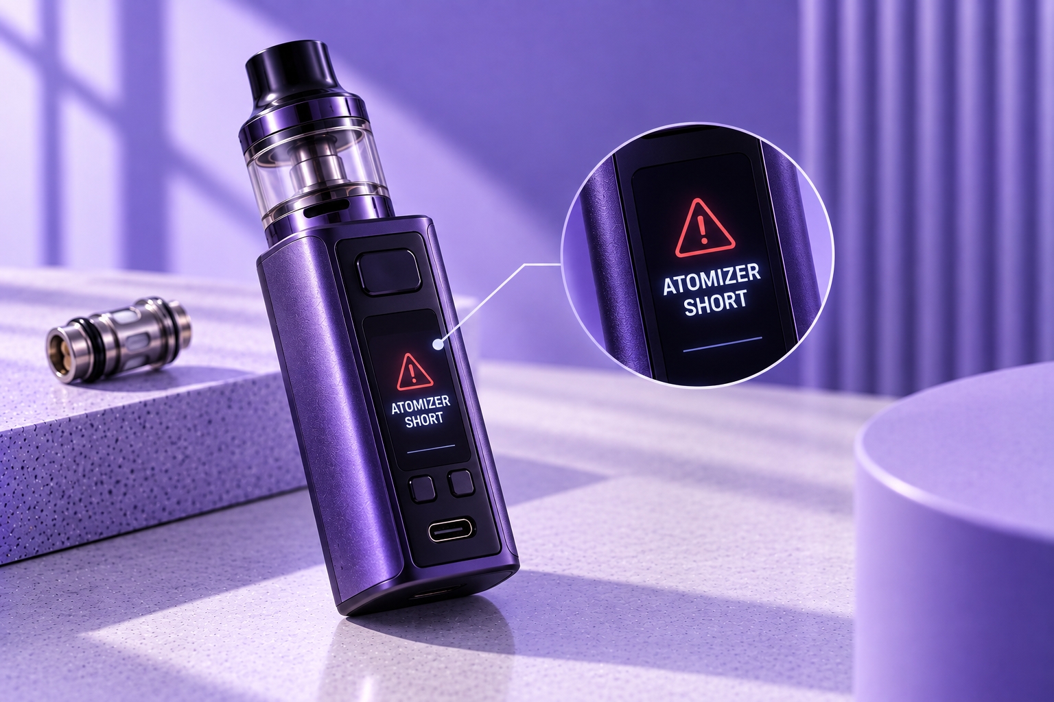 Why Does My Vape Say “Short” or “Atomizer Short”?