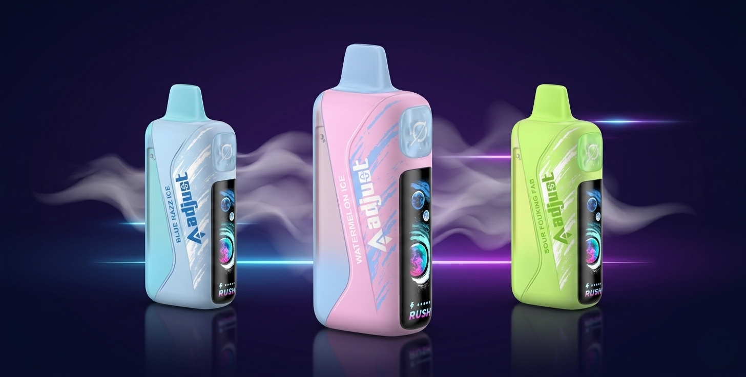 adjust vape blue razz ice Blue Razz Ice Adjust MyFlavor 40K Puffs: Tangy & Cool Vaping main image 1