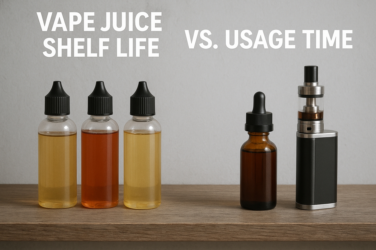 How Long Does Vape Juice Last in a Tank? Shelf Life vs. Usage Time