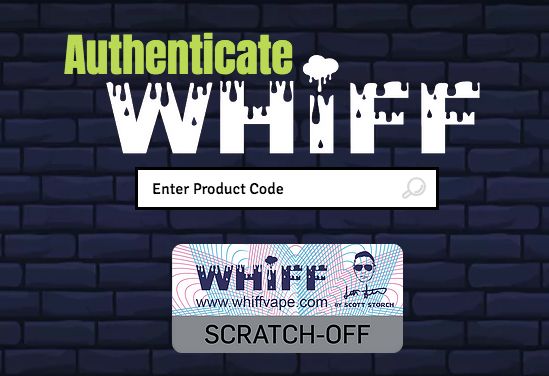Verify Whiff Disposable Vapes
